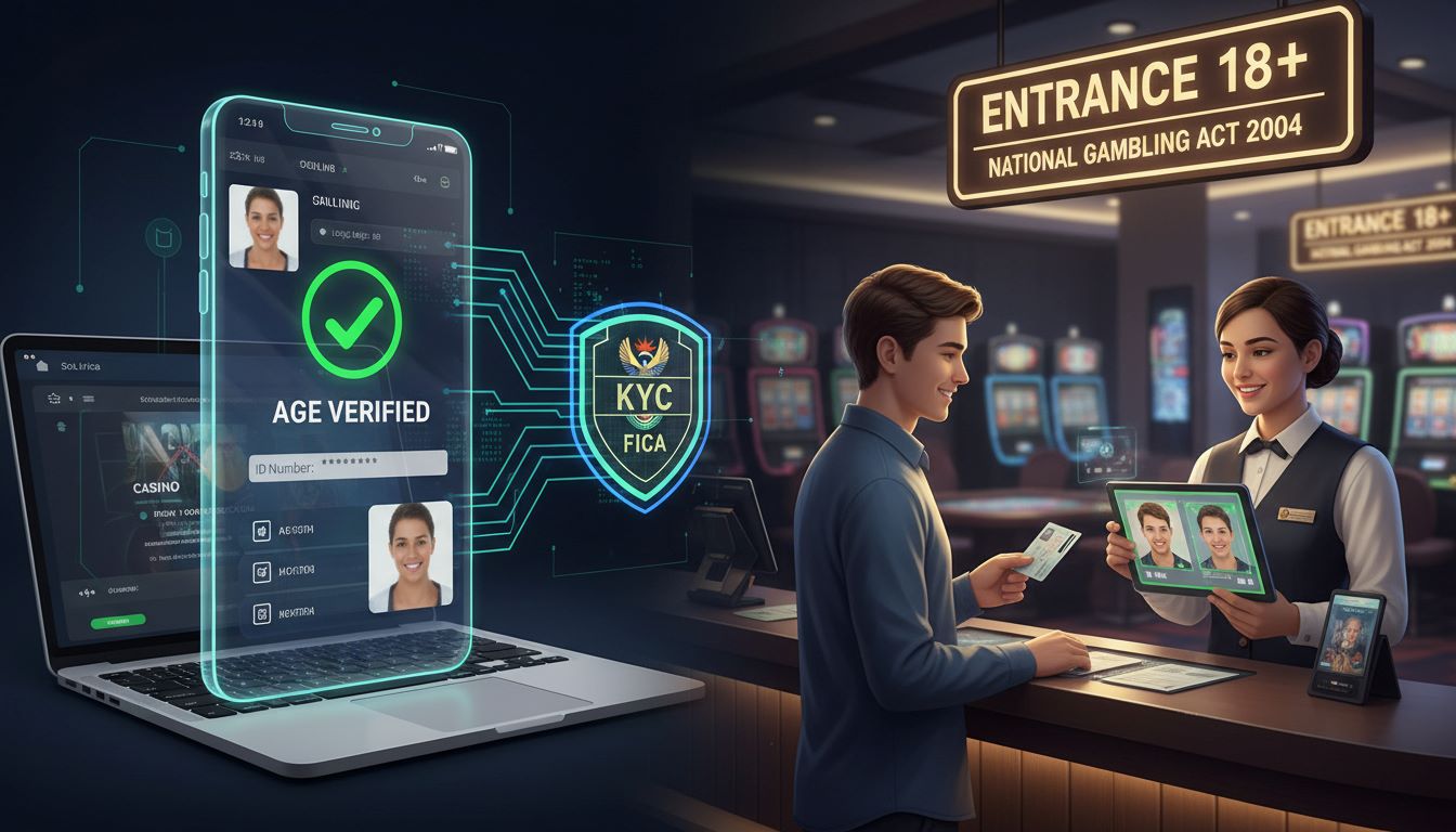 Legal age and ID verification requirements for gambling in South Africa